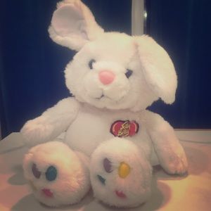 jelly bean bunny stuffed animal